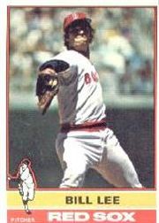 1976 Topps Baseball Cards      396     Bill Lee